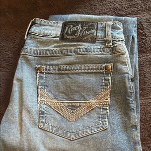 Wrangler Rock 47 Women's Light Blue Boot Cut Jeans